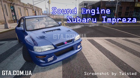 Звук двигателя "Subaru Impreza"